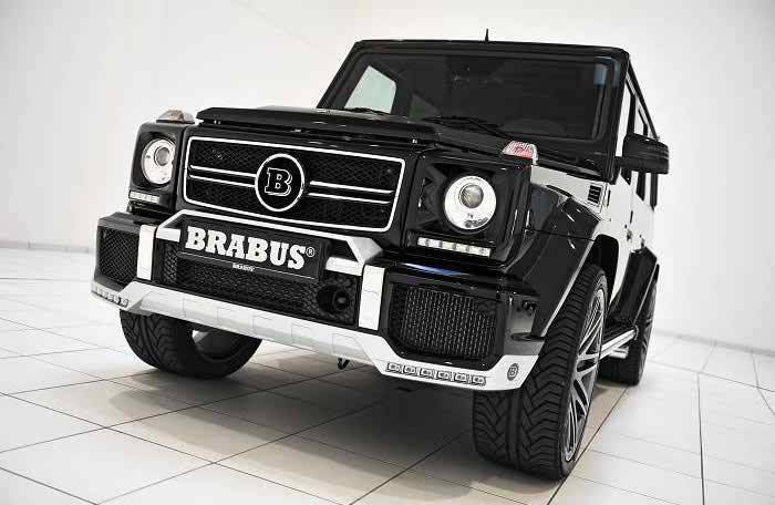 KimoO MB-11BS-BS Brabus-Style Grille Emblem Nameplate Badge for Mercedes Benz W463 G63
