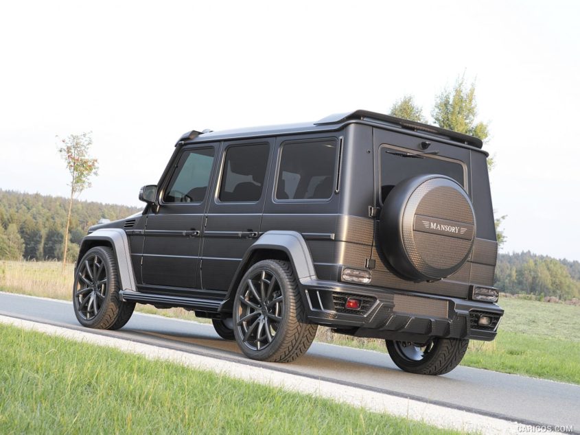 Mansory Carbon Fiber Air Outtakes Frame Cover for G-Class