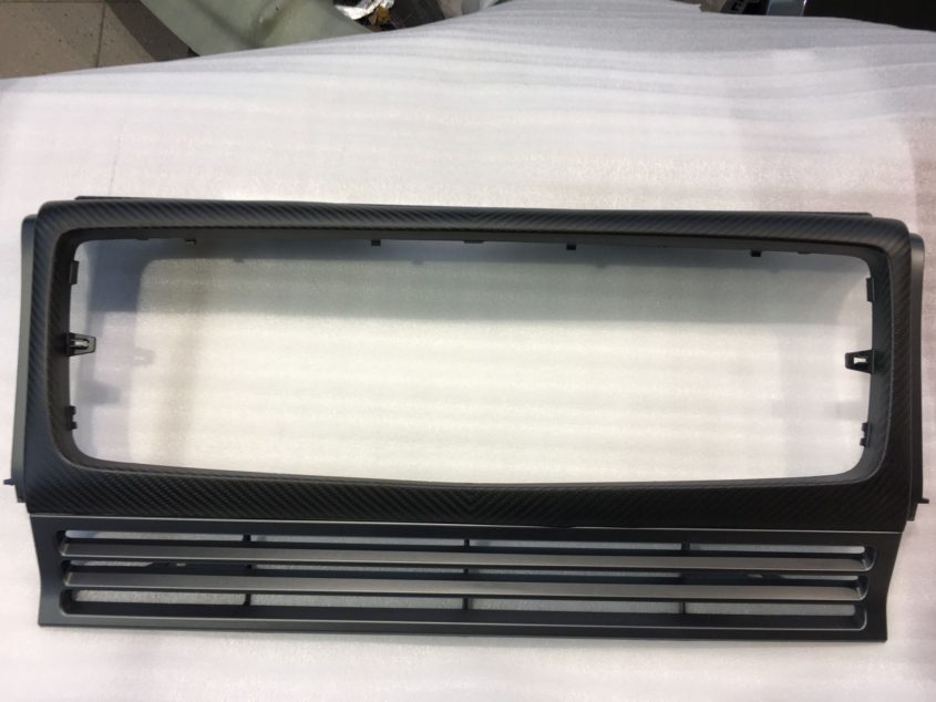 Carbon Fiber Radiator Grill Frame for G-class W463