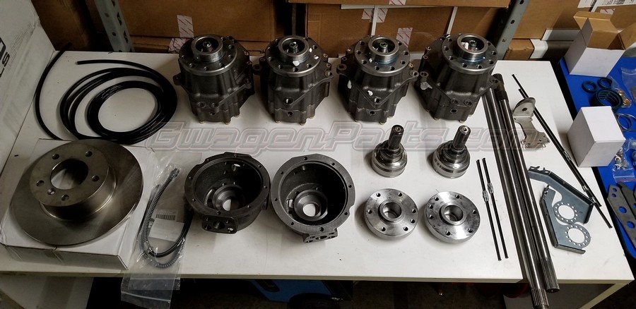 125mm Hd Portal Axle Kit For Mercedes G Class W463 2nd