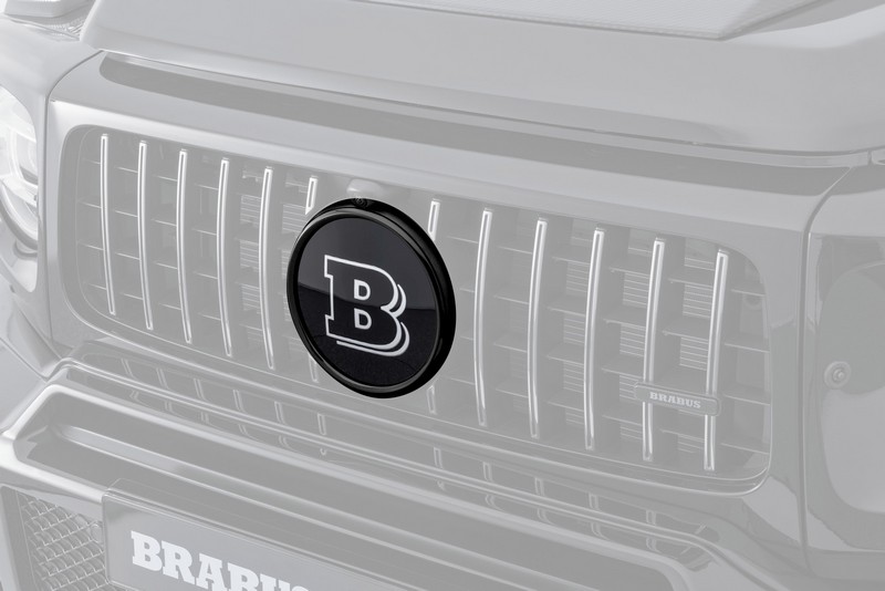 BRABUS Double-B Emblem on Radiator Grille for My 2019-on W463A