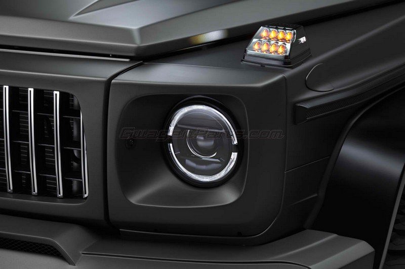 WALD Headlight Cover for 2013 2018 Mercedes G550 G63 W463