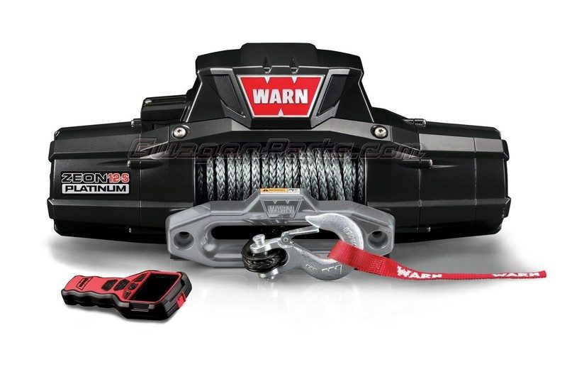 WARN ZEON 12-S Platinum 12000 lb Recovery Winch with Spydura Synthetic Rope  Mercedes G-class Parts