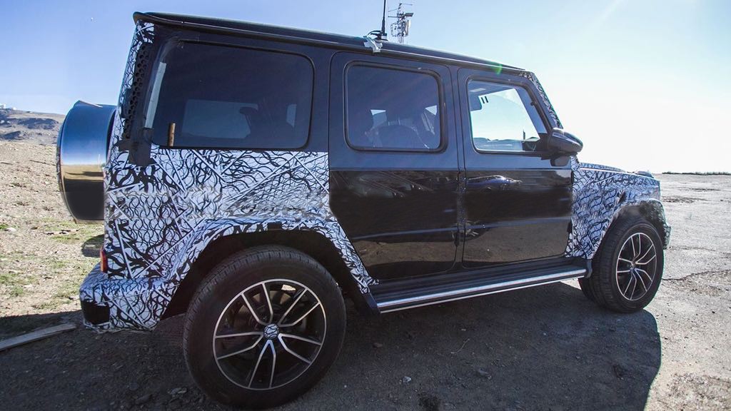 2024 Mercedes GClass Facelift A PetrolPowered Icon Before