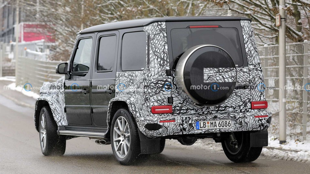 2024 Mercedes GClass Facelift to Integrate Aero Tweaks from EQG for